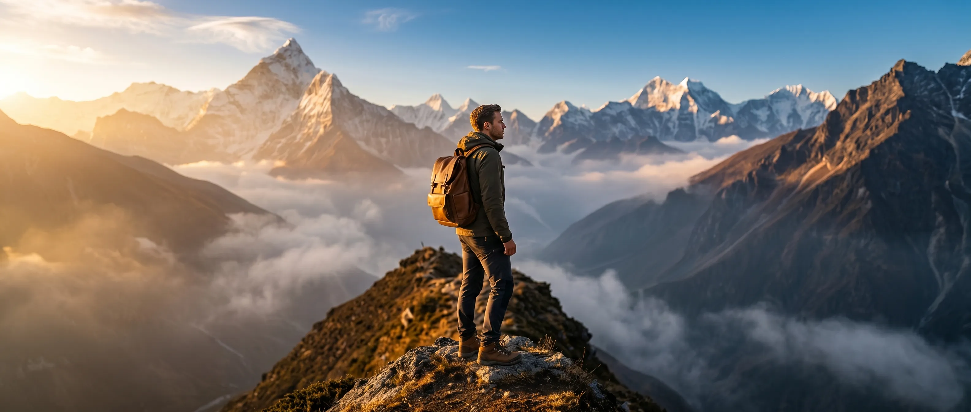 Confident first-time solo traveler navigating a European city with a smartphone.