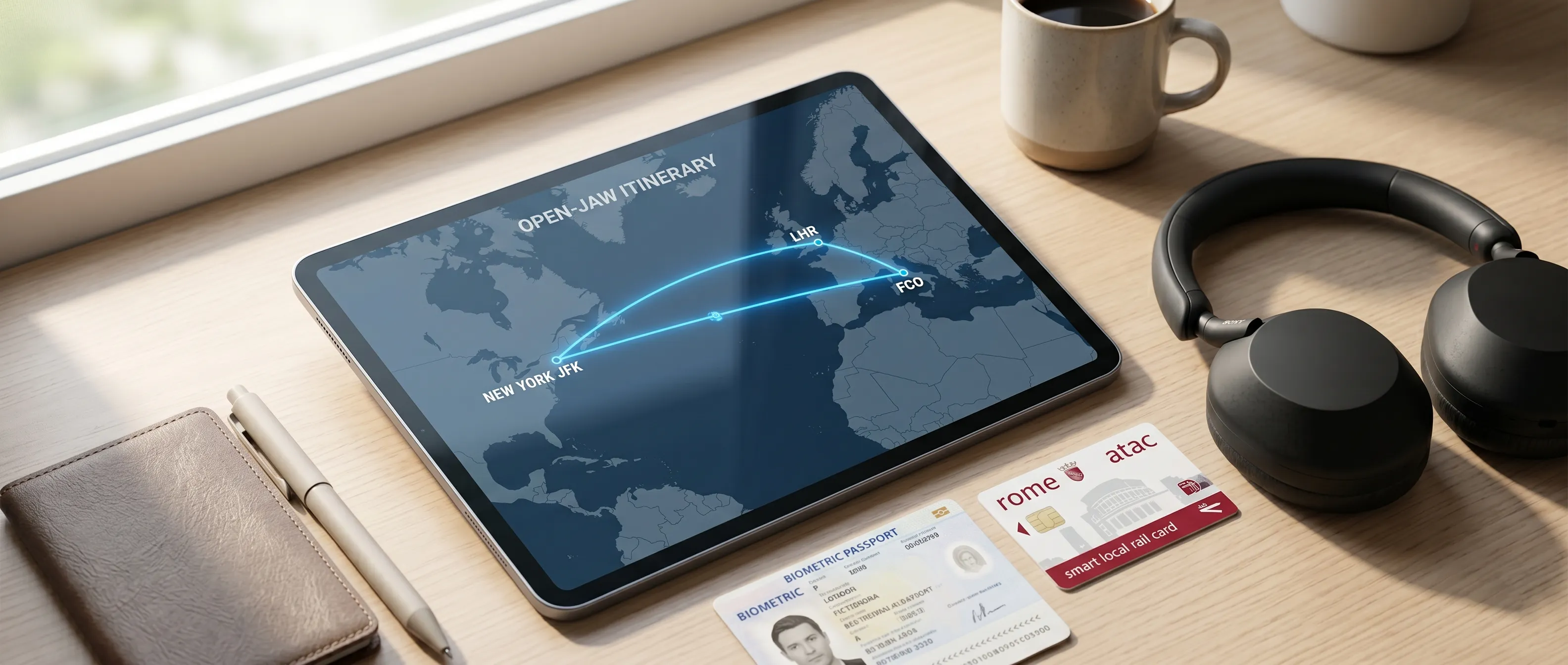 Open-Jaw Routing Context