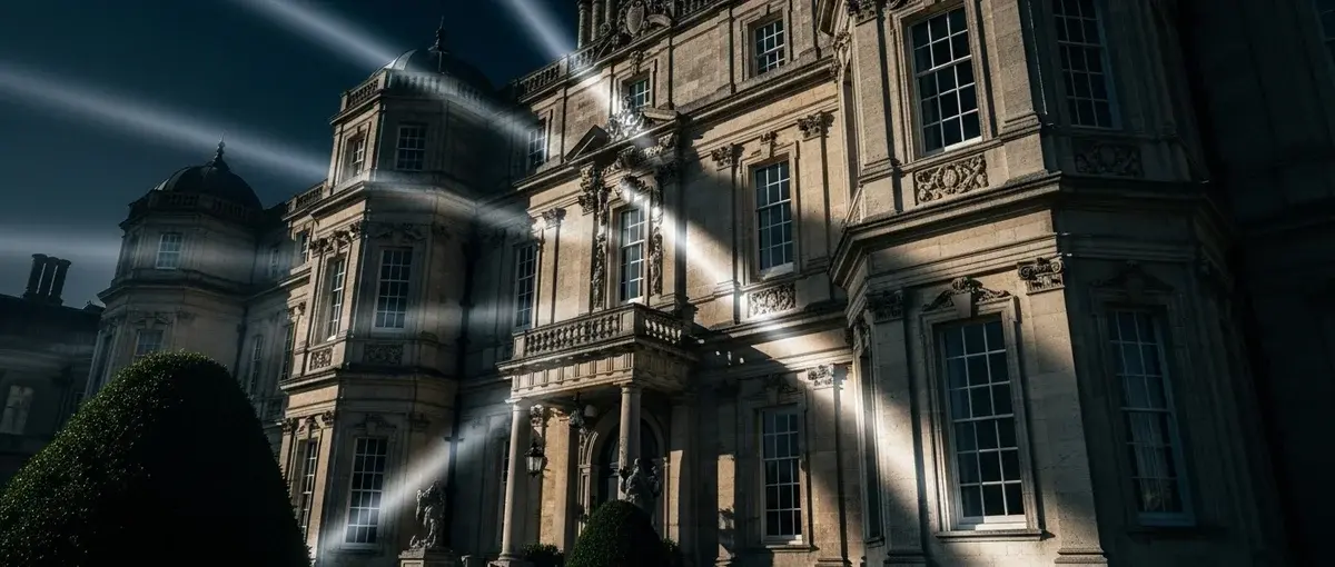 Historic building repurposed as a luxury hotel, showcasing 'Salvaged Stays' trend.