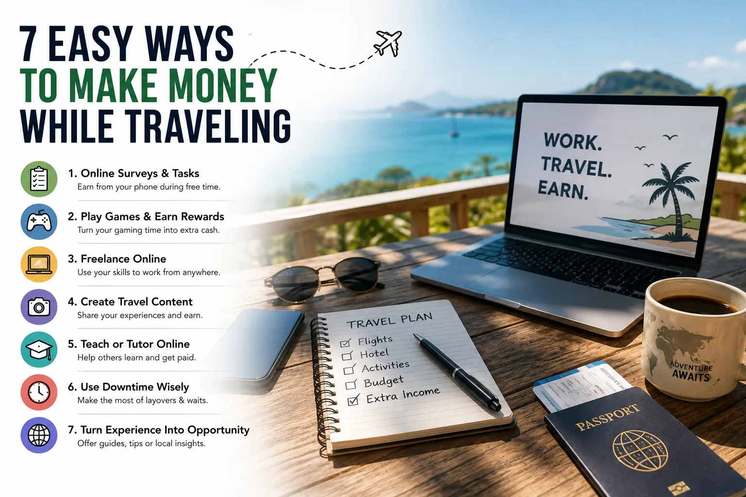 How to Make Money While Traveling
