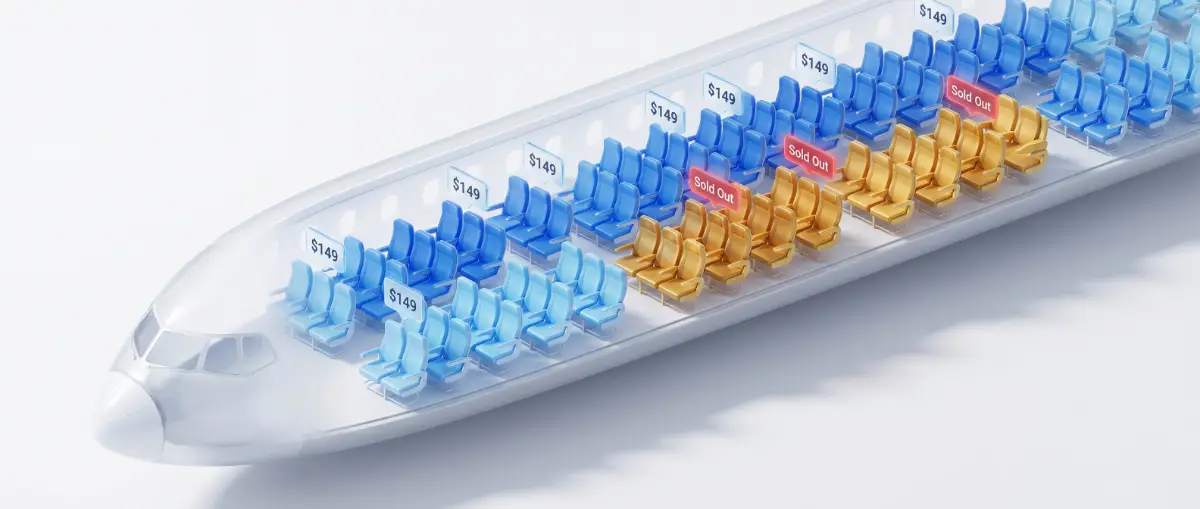 Airline seat inventory logic